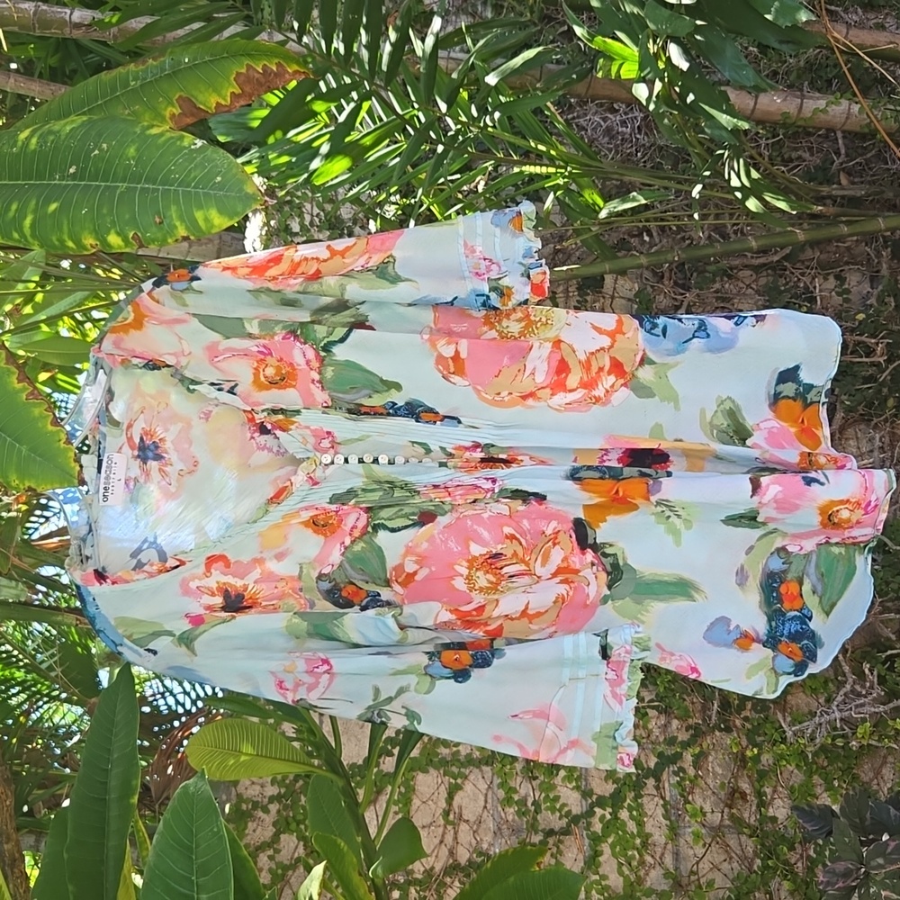 One Season Australia Floral Blouse